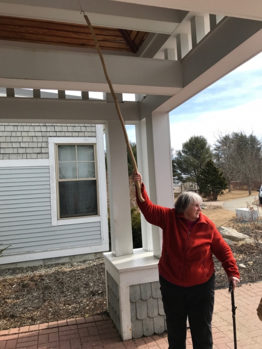 Peggy Pert, bell-ringing for the bicentennial